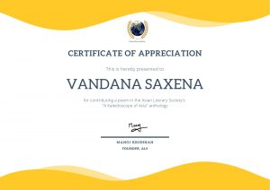 Vandana Saxena Writer