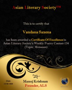 Vandana Saxena's Blog
