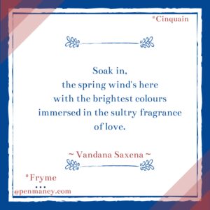 Poetry By Vandana Saxena